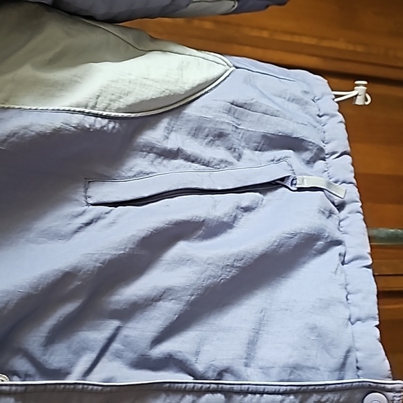 Vintage Alaska Frontier winter snow ski jacket removable hood zipper nylon coat - Picture 8 of 13